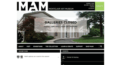 Desktop Screenshot of montclairartmuseum.org